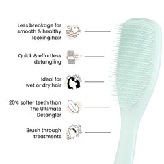 Tangle Teezer Fine Ultimate Detangler smoothing dry hair for frizz control