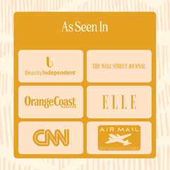 Tan De Soleil orange gel being applied for smooth, non-greasy skin.