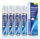 TARO Minoxidil foam bottle closeup, smooth, easy-to-apply 5% formula for men