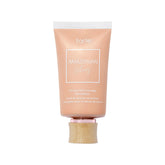 tarte Amazonian clay 16-hour bottle demonstrates full-coverage with a soft matte finish