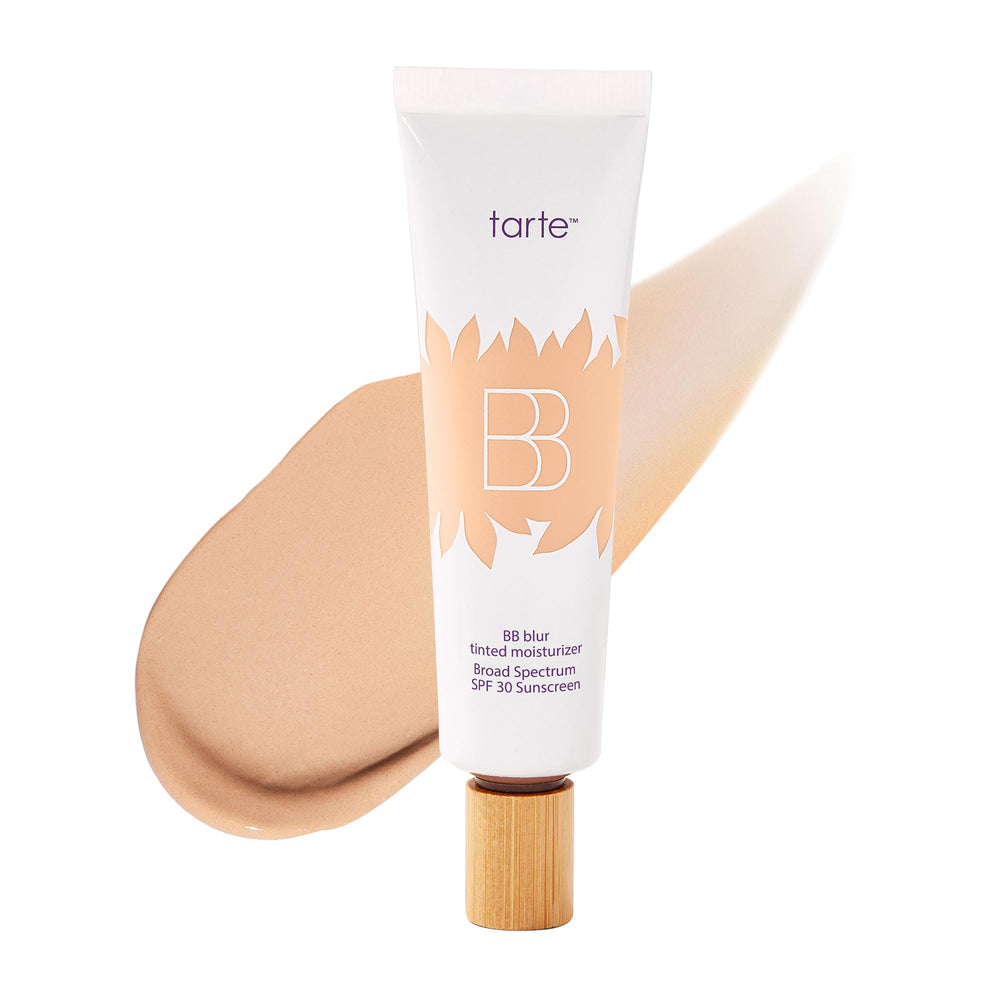 tarte BB Blur bottle pump for quick, even coverage with SPF 30 protection