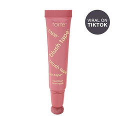 tarte blush tape liquid blush rose precision cushion tip demonstrates mess-free application