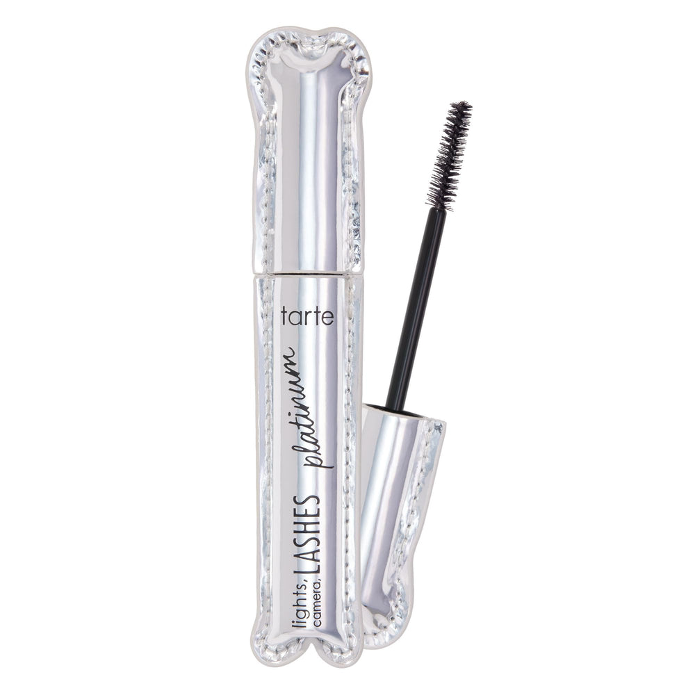 tarte Lights, Camera, Lashes Platinum Mascara with bristle brush for dramatic volume