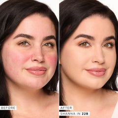 Tarte Shape Tape applicator demonstration highlights quick, even application with jumbo smoother.