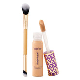 Tarte Shape Tape Concealer dual-ended brush for precise application and seamless blend.