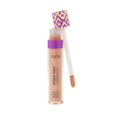 tarte Shape Tape Peach bottle close-up showing creamy coverage for blemishes