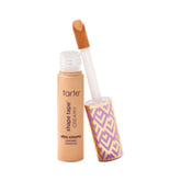 Tarte Shape Tape Creamy Concealer bottle close-up showing built-in eye cream for hydration.