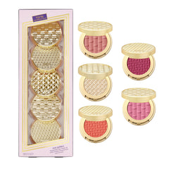 tarte Stay Golden blush compact in rose pink for all-day soft, buildable color