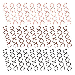 TaShow 30pcs spiral hair pin set for versatile updos and secure buns