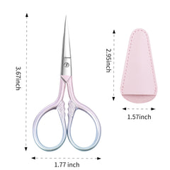 TaShow nose hair scissors with pointed tip for precise trimming.