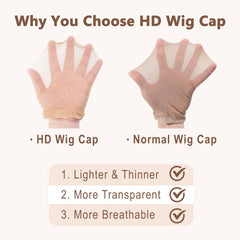 TaShow wig cap breathable lightweight design keeps you cool all day.