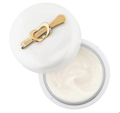 TATCHA Silk Cream bottle with pump highlighting hydration veil.