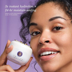 TATCHA Silk Cream texture close-up reveals weightless glide.