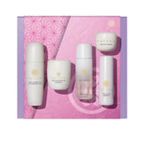 TATCHA cleansing oil bottle shows quick makeup removal for refreshed skin.