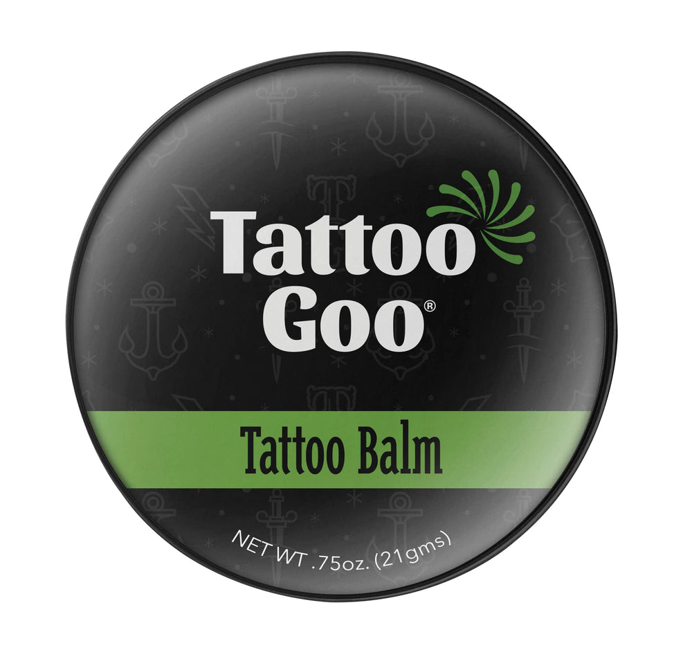 Tattoo Goo travel-size balm jar for on-the-go aftercare
