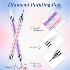Tatuo dual-ended nail art pen for versatile use.