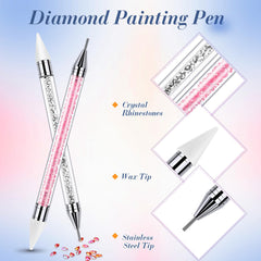 Tatuo nail art pen for easy gem application in DIY manicures.