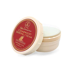 Taylor of Old Bond Street Cedarwood shaving cream foam delivers a close, comfortable shave.