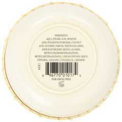Taylor of Old Bond Street grapefruit shaving cream bowl close-up, creamy texture offers hydrating lather.