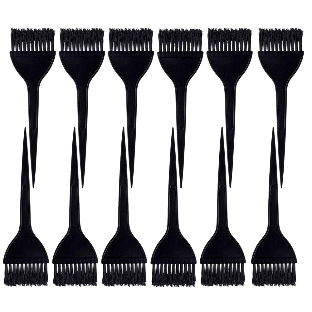 Tbestmax 12-pack hair dye brushes for precise at-home applications.
