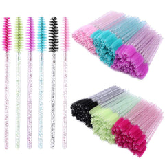 Tbestmax 300 disposable mascara wands bundle for clean, precise lash grooming