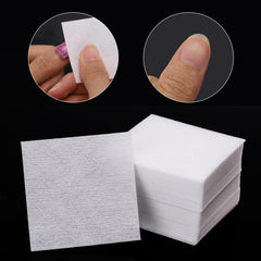 Tbestmax: almohadillas de algodón desechables para uñas sin pelusa, ideales para retirar esmalte.