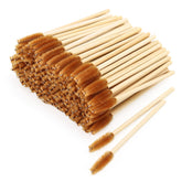 Tbestmax bamboo stick disposable mascara wand for safe, clean lash application.