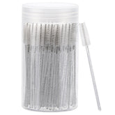 Tbestmax disposable mascara wands with container for hygienic lash extensions.
