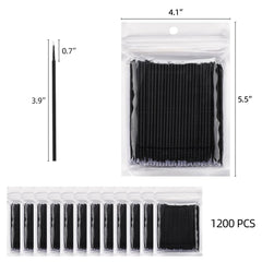 Tbestmax disposable mascara wand delivers clean lashes with no lint.