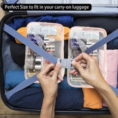 Tbestmax portable travel organizer bag designed for compact luggage and on-the-go use.