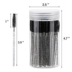 Tbestmax spoolie brush with soft bristles for smoothing mascara and a clean finish.