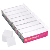 Tbestmax: toallitas para uñas sin pelusa blancas para limpieza suave y preparación.