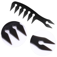Tbestmax wide-teeth rat-tail comb for precise parting and natural-looking styles.