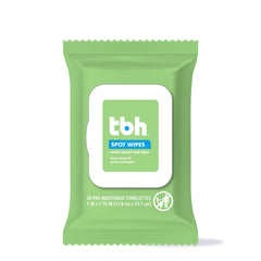 TBH Kids Spot Face Wipes en empaque práctico para uso diario
