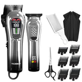 TCMKY large clipper with LED display for precise head and beard trimming.