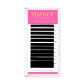 TDANCE matte black lash extensions pack for premium salon look and easy application