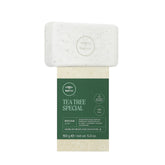 Tea Tree barra de jabón corporal con espuma abundante para limpieza suave.