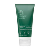 Tea Tree Hair and Scalp Treatment applying mask on damp hair for hydration