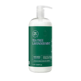 Tea Tree Lavender Mint Moisturizing Conditioner bottle highlights hydrating formula for dry hair