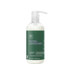 Tea Tree Lavender Mint cowash bottle highlights hydrating formula for coarse hair.