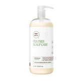 Tea Tree Scalp Care Regeniplex Shampoo bottle showing cleansing action for thinning hair