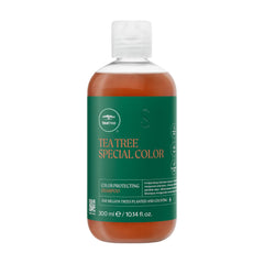 Tea Tree Special Color Shampoo bottle showing color-safe cleansing for color-treated hair.