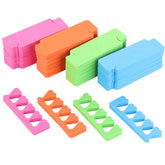 Tecbeauty 48pcs sponge toe separators set for at home pedicure and nail painting
