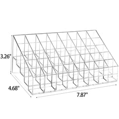 Tecbeauty vanity desk organizer for lipsticks and liners