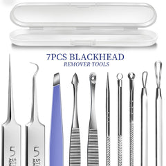 Teenitor stainless steel blackhead extractor tool shown for safe facial extractions.