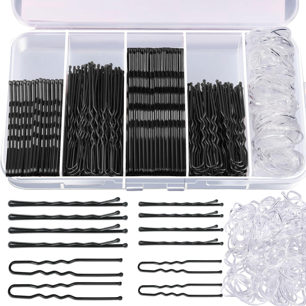 Teenitor 2-inch black bobby pins for secure, discreet updos
