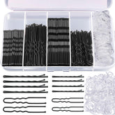 Teenitor 2-inch black bobby pins for secure, discreet updos