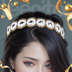 Diadema Teenitor con perlas para ocasiones especiales.