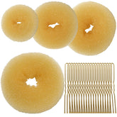 Teenitor gold bun shaper extralarge for quick voluminous updos