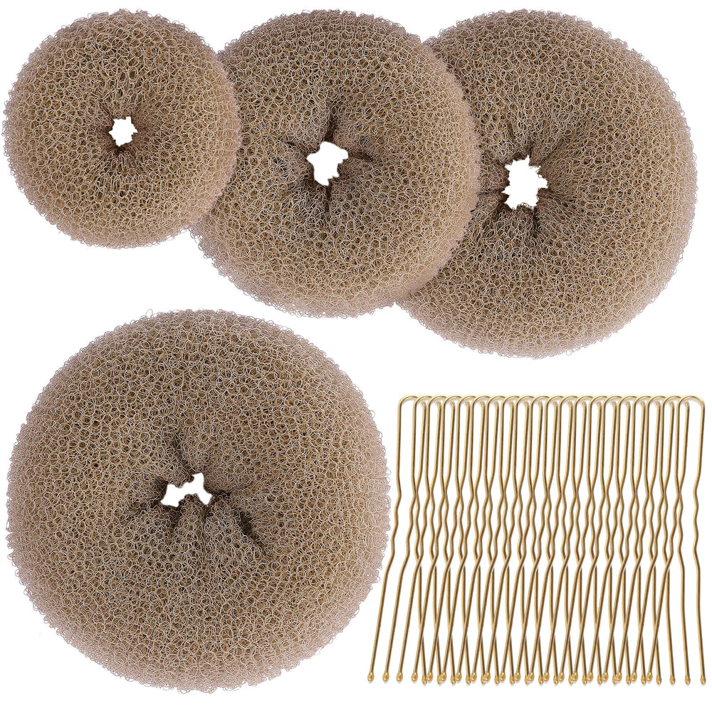 Teenitor Hair Bun Shaper extra-large donut for secure, voluminous updos.